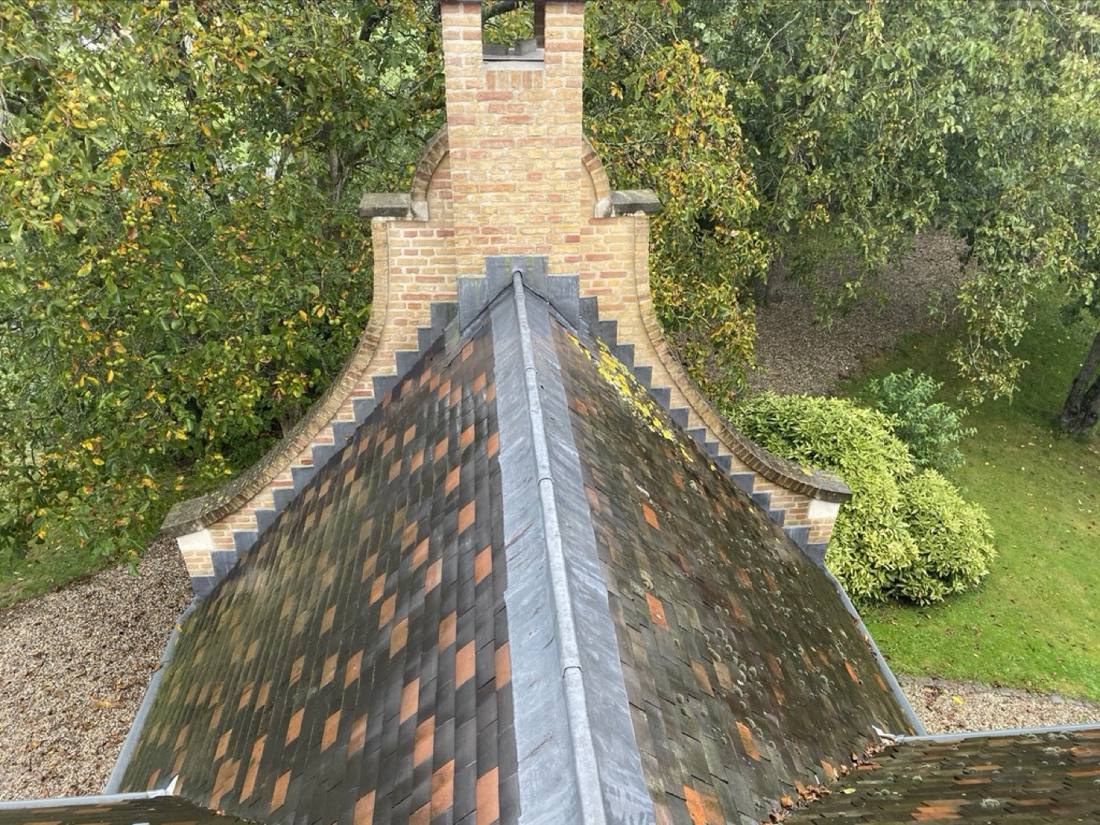 Ouderwets loodwerk met echt lood